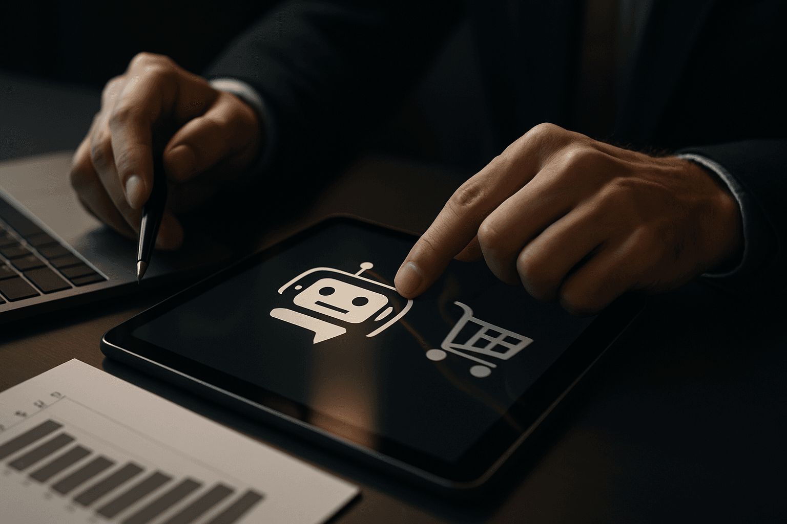 Zdjęcie ilustracyjne do artykułu: chatboty AI dla e-commerce
