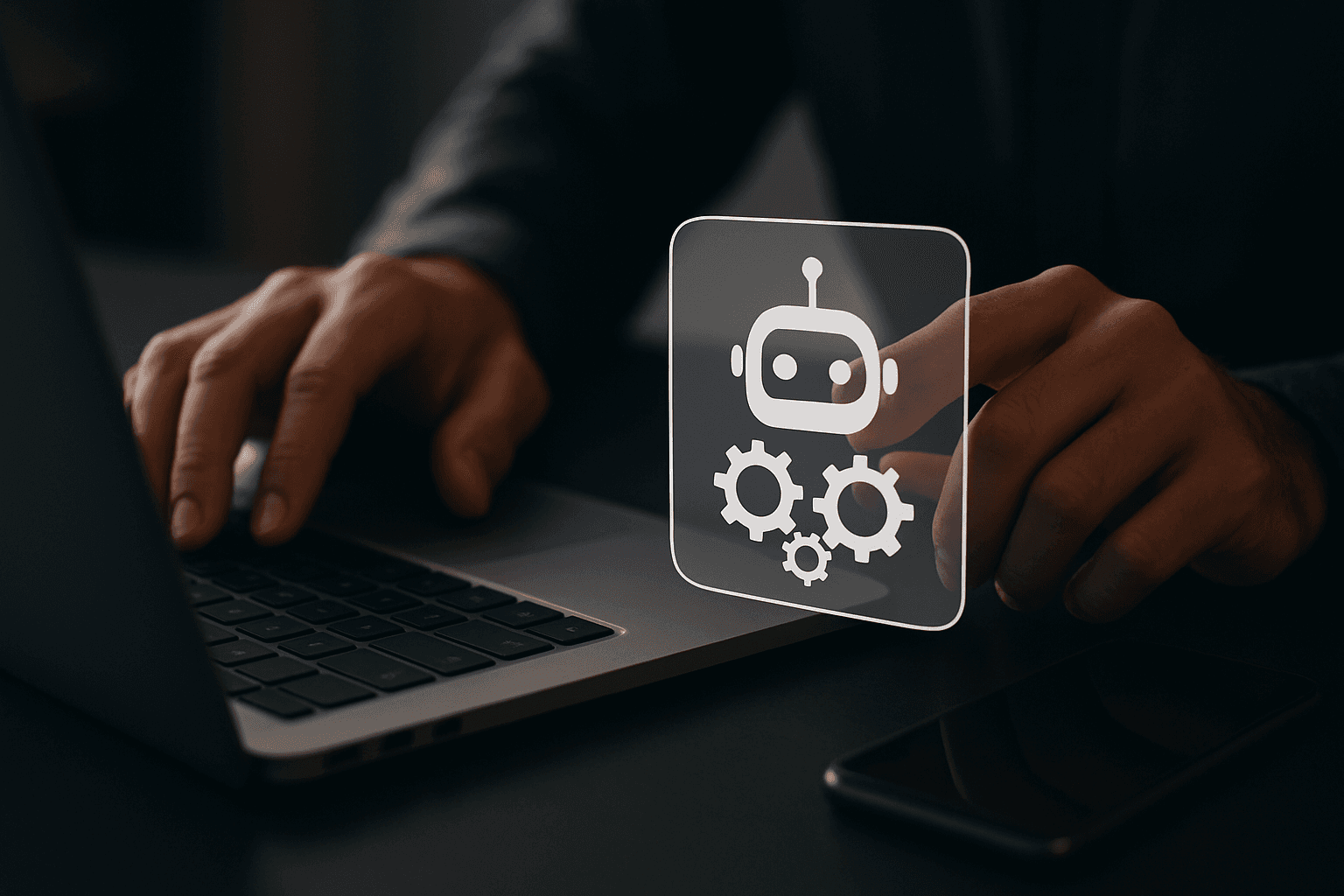 Editorial cover photo for article: automation in IT industry